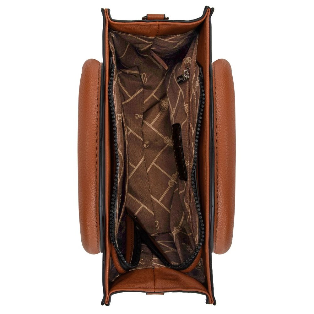 NWT Wrangler Tote Bag, Designer Satchel Handbag, Top-handle, Strap Antique Brown - Picture 3 of 4